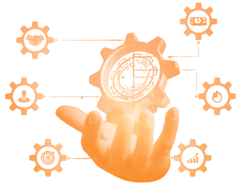 Support agent with headset